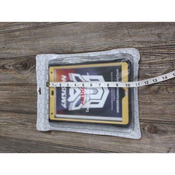Ambison Tablet Protective Case iPad 10.2 Black Yellow - Picture 9 of 11